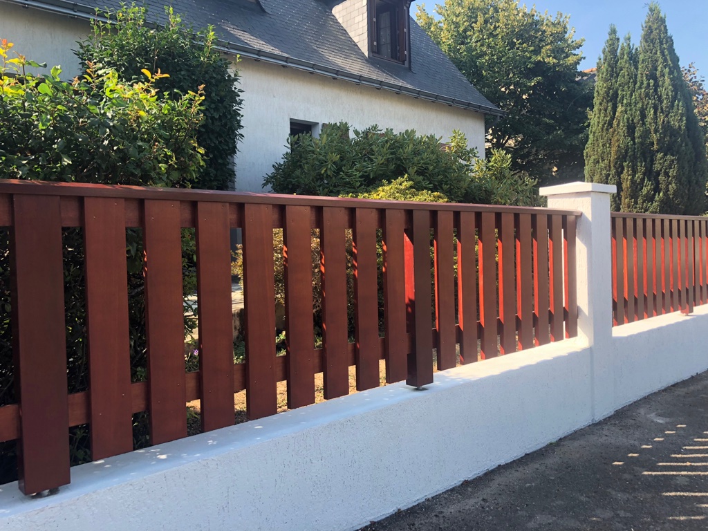 Détail barrières bois